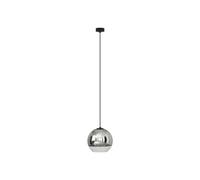 Suspension Lampe De Table Réglable Boule Ø 20 Cm Chrome E27 Métal