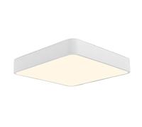 Suspension Lampe Lustre, plafonnier à intensité variable en continu, design encastré, éclairage de plafond avec télécommande, panneau lumineux carré mince moderne for lampe/B/30 cm(D,30Cm)