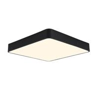 Suspension Lampe Lustre, plafonnier à intensité variable en continu, design encastré, éclairage de plafond avec télécommande, panneau lumineux carré mince moderne for lampe/B/30 cm(C,30Cm)