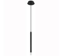 Suspension lampe suspendue lampe de salle à manger G9 lampe de salon noire H 120 cm