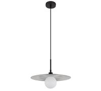 Suspension lampe suspendue lampe de table à manger lampe de salon rétro argentée H 120 cm