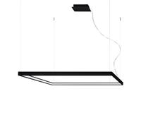 Suspension lampe suspendue lampe design LED lampe de salon noir aluminium LED