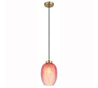 Suspension lampe suspendue plafonnier lampe de salle à manger verre doré couleur faisceau noir
