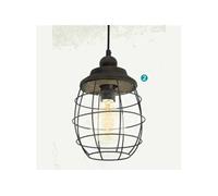 Suspension lanterne Tendance 2 - Vintage - Brun