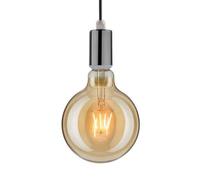 Paulmann Luminaire en suspension Larus IP44 E27 max. 60W gradable Chrome noir G