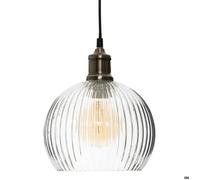 Atmosphera - Suspension Laye - verre D20 cm