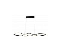 Suspension LED 24W - OPTONICA - Noir Sable - 1920lm - 3000K - Design Moderne