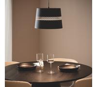 Suspension LED 28W Acier Saska