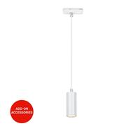 Suspension LED 4,5W Rail Système de rails Dimmable Combinable Blanc 10cm