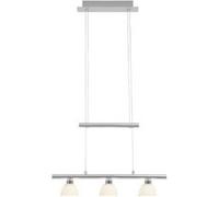 Suspension LED à 3 lumières ajustable en hauteur Tonja chrome G
