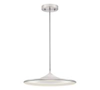 Suspension LED à intensité variable Disk Nickel Westinghouse