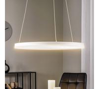 Suspension LED Albiona Arcchio, dimmable, blanc, Cuisine, Métal, Moderne
