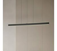Suspension LED Arvon Lucande, dimmable, noir, Salon / Salle à manger, Métal, Moderne