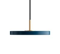 Umage Asteria Micro Suspension LED bleu - Cover laiton Ce luminaire comporte des modules à LED prémontés de classes énergétiques A A++, A+, A