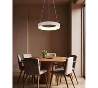 Suspension LED avec fonction mémoire, intensité réglable, veilleuse, télécommande CCT, H 120 cm