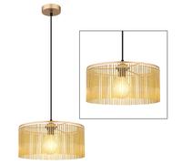 Suspension LED barres acryliques lampe de salle à manger or suspension lampe de salon, métal, 1x 7W 806Lm blanc chaud, DxH 35x135 cm