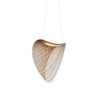 LUCEPLAN lampe à suspension ILLAN Ø 60 cm (Dimmable découpage de phase - Multicouche de bouleau coupé au laser)