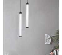 Suspension LED Design Noir Blanc 5W 600lm 3000K Lampe Suspendue Moderne