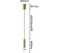 Suspension LED d'intérieur, longueur de câble réglable, style moderne minimaliste, tête unique B, lumière chaude