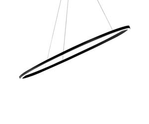 Suspension LED Ellisse Minor Downlight 2700K WxD 96x40cm/dimmable 1-10V