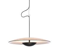 Suspension LED Ginger 42 H x Ø 8.6x42cm/canopy black Ø 13cm