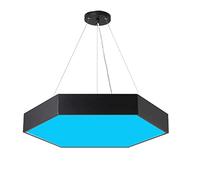 Suspension LED hexagonale Moderne et Simple pour décoration d'intérieur, luminaire créatif et réglable, idéal pour Un Salon, Une Salle à Manger ou Une Boutique