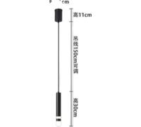 Suspension LED intérieure, longueur de câble réglable, style moderne minimaliste, tête unique A, lumière chaude