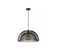 Suspension Led intérieure ronde double face noire - - Mesh
