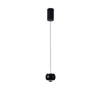 1 pz 9W LED Designer Hanging Lamp (1010100CM) Black 4000K