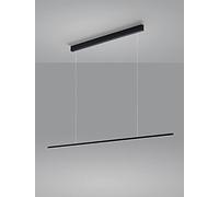 Suspension LED Loopy LED, IP20, noir mat