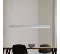 Suspension LED Luxe TK Lighting, blanc, Salon / Salle à manger, Métal, Moderne