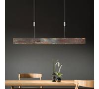 Suspension LED Malu Quitani, dimmable, doré, Salon / Salle à manger, Aluminium, Moderne