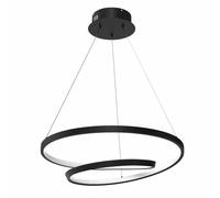 Suspension LED noire LUCERO Milagro 7948