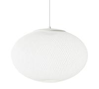Suspension LED NR2 Medium H 40cm/Ø 55cm/canopy & cap white