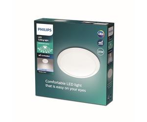 Suspension LED Philips Cinnabar Blanc Plastique (40,4 x 10,6 cm) 20 W