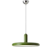 Suspension LED pour îlot De Cuisine, 36 W/48 W, Intensité Variable 3000/4000/6000 K, Luminaire pour Chambre, Salle à Manger, Bureau, Magasin, Green, 40cm