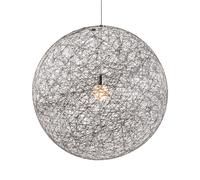 MOOOI lampe suspension RANDOM LIGHT II LED ( 80 cm noir, cble 4 mtres - Fibre de verre)