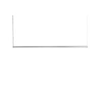 Suspension linéaire HAY Factor 1500 à diffusion transparente anodisée