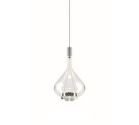 Suspension Lodes Sky-Fall Moyenne 2700K Chrome/ Transparent