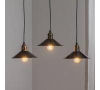 Suspension luminaire Berceste 250-S1 Opviq, dimmable, noir, Salon / Salle à manger, Métal, Suspension