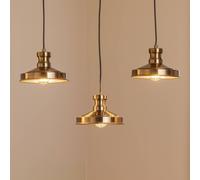 Suspension luminaire Berceste 9263 Opviq, dimmable, doré, Salon / Salle à manger, Métal, Suspension