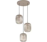 Eglo Suspension Romazzina - 3 sources lumineuses E27 Ø 46 cm métal sable 900687