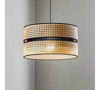Suspension luminaire en bois Duo Duolla, dimmable, bois clair, Salon / Salle à manger, Bois, Maison de campagne / Rustique, Suspension