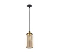 TK Lighting Marco lampe suspendue 1x15 W noir-marron 3314