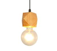 Suspension Luminaire Industrielle Vintage Rétro Abat-jour Plafonnier Edison E27 Éclairage de Plafond Lustre Cuisine Salle à manger Salon Chambre Restaurant Bar (D)