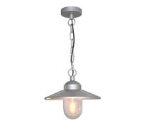 Elstead Lighting Klampenborg lampe suspendue 1x60 W argenté KLAMPENBORG8