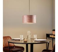 Suspension luminaire Jari EMIBIG LIGHTING, dimmable, violet / rose, Salon / Salle à manger, Textile / Tissu / Soie, Suspension en Tissu