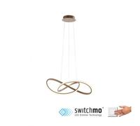 Suspension Luminaire LED Dimmable Métal En Laiton 3000 K Salle À Manger