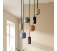 Suspension luminaire Narion Lucande, dimmable, multicolore, Salon / Salle à manger, Métal, Design, Suspension