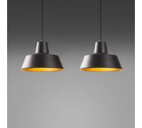 Suspension luminaire Saglam 3738 Opviq, dimmable, noir, Salon / Salle à manger, Métal, Suspension